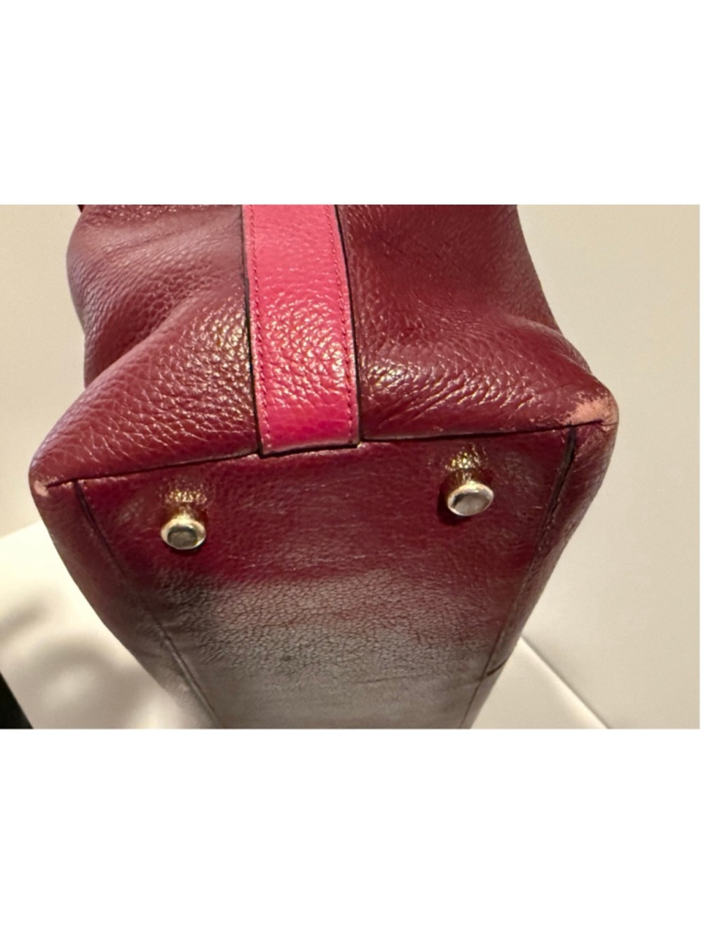 Coach Tyler Colorblock Pebble Leather Tote Bag with Gold Hardware F57210 - Picture 11 of 16
